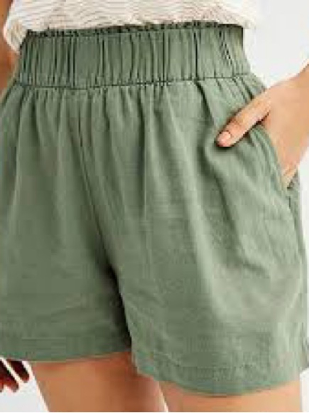 Linen Shorts 💚